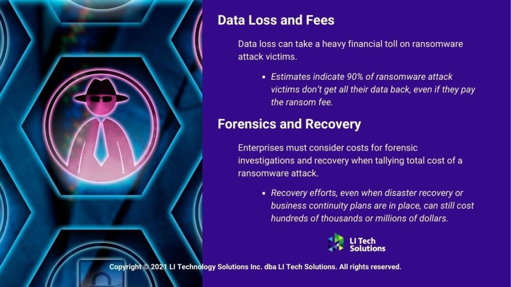 Callout 3- Data loss and fees - 2 facts listed And Forensics and Recovery-2 facts listed