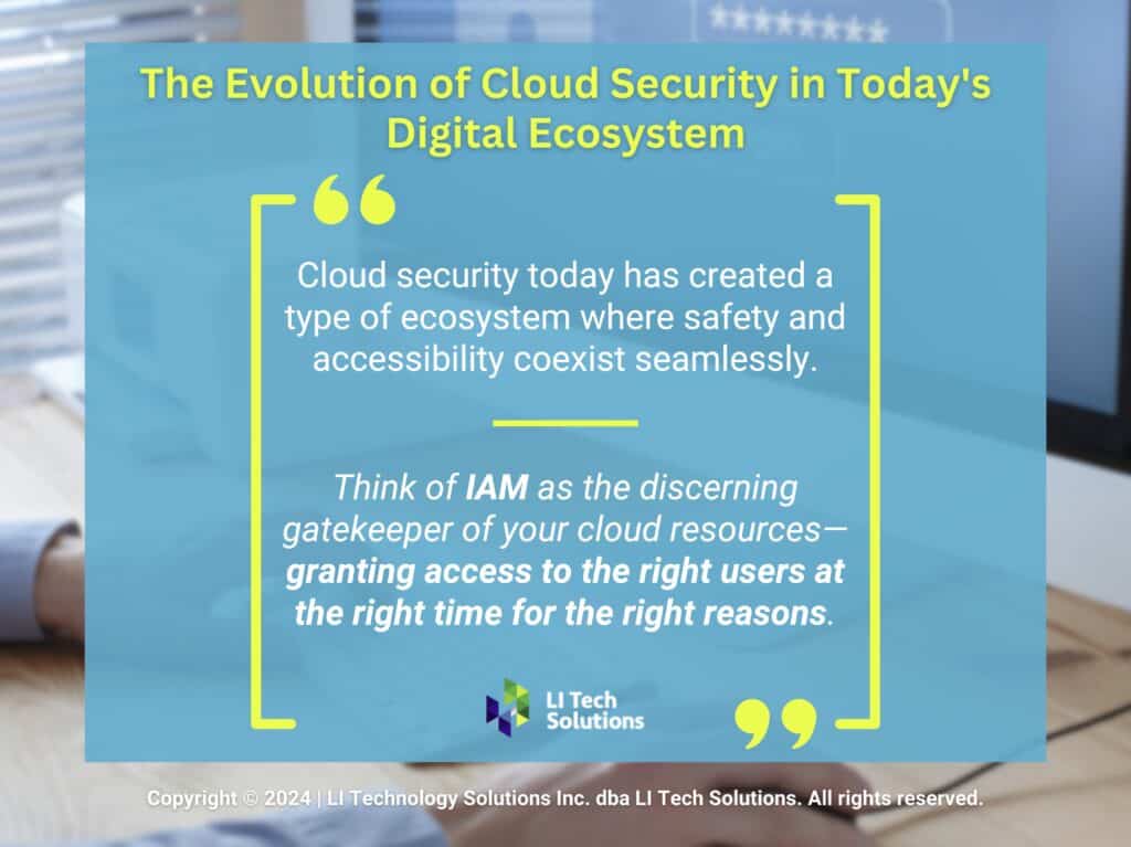 Callout 1: Quote from text about the evolution of cloud security in digital ecosystem