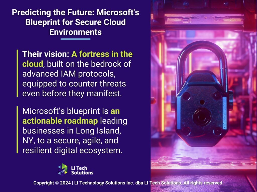 Callout 3: Futuristic cyber security- Microsoft's blueprint for secure cloud environments- vision descriptions